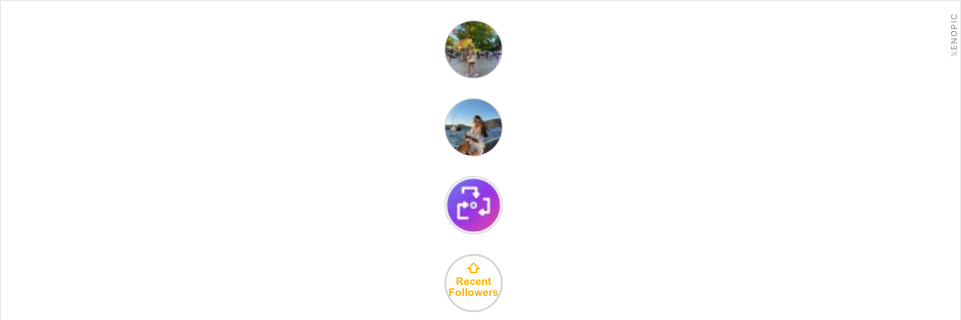 Latest Followers — Twitter banner customization widget